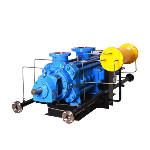Self-balancing boiler feed pump