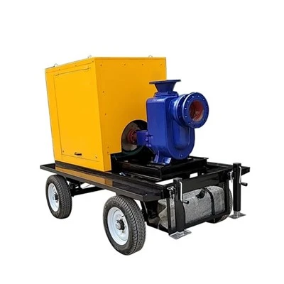 Trailer Pompa Seluler-Priming Mandiri yang Kuat