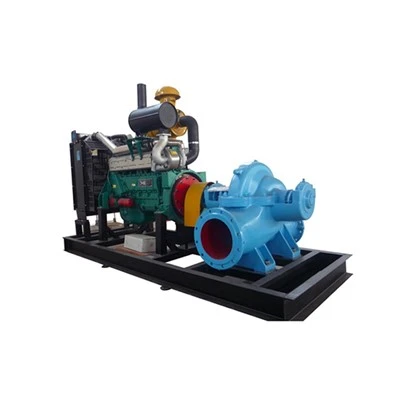 Pompa Air Hisap Ganda Mesin Diesel